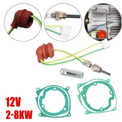 Replacement glow plug + key for diesel heating